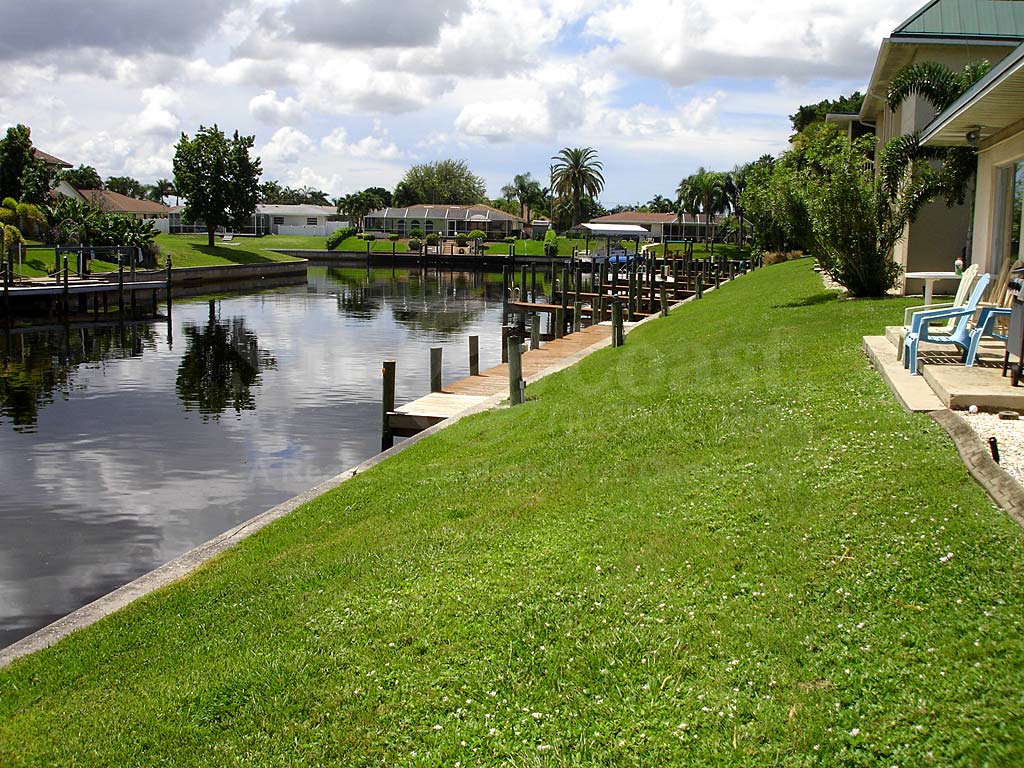 View Down the Canal From Mark 1 Condominiums